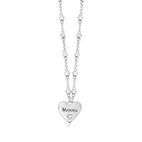 Collana Mabina Donna Collana In Argento E Zirconi in Argento Zircone 553406